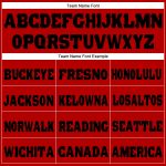 Custom Red Black Fleece Joggers for Men and Women - Cozy Sweatpants Custom Red Black Fleece Jogger Sweatpants - Image 2