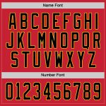 Custom Red Black Gold Hockey Jersey - Personalized Team Apparel for Fans Custom Red Black-Gold Hockey Jersey - Image 4