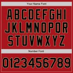 Custom Baseball Jersey Red Black Gold - Authentic Style 3162 Custom Red Black-Old Gold Authentic Baseball Jersey Style 3162 - Image 5