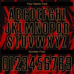 Custom Red Black Gold Sublimation Soccer Jersey for Men and Women - Style 5476 Custom Red Black-Old Gold Sublimation Soccer - Image 5