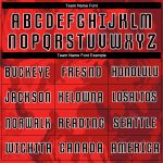 Custom Soccer Jersey Uniform in Red Black White - Sublimation Style 7150 Custom Red Black-White Sublimation Soccer Uniform - Image 4