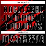 Custom Soccer Uniform Jersey Red Black White Sublimation Style 7741 Custom Red Black-White Sublimation Soccer Uniform Jersey - Image 5