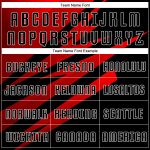 Custom Soccer Uniform Jersey Red Black White Sublimation Style 7741 Custom Red Black-White Sublimation Soccer Uniform Jersey - Image 4