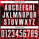 Red Black White Custom Soccer Jersey Uniform Style 7776 - Sublimation Design Custom Red Black-White Sublimation Soccer Uniform - Image 5