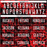 Red Black White Custom Soccer Jersey Uniform Style 7776 - Sublimation Design Custom Red Black-White Sublimation Soccer Uniform - Image 4