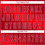 Custom Red White Sublimation Soccer Jersey - Personalized Team Uniform Custom Red Crimson-White Sublimation Soccer Uniform - Image 5