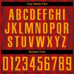 Custom Red Gold Sublimation Soccer Jersey | Personalized Sports Uniform Custom Red Gold Sublimation Soccer Uniform Jersey - Image 5