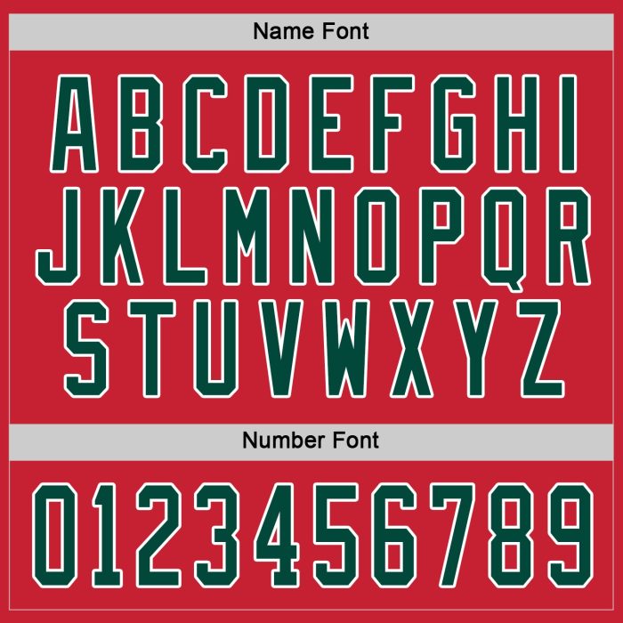 Customizable Red Green White Hockey Jersey for Men and Women Custom Red Green-White Hockey Jersey - Image 4