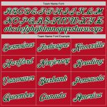 Custom Performance T-Shirt Red Green-White for Men and Women Custom Red Green-White Performance T-Shirt - Image 3
