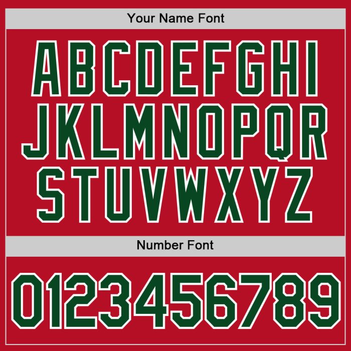 Custom Performance T-Shirt Red Green-White for Men and Women Custom Red Green-White Performance T-Shirt - Image 4