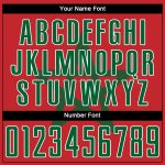 Custom Moroccan Flag Soccer Uniform Jersey in Red Kelly Green and White Custom Red Kelly Green-White Sublimation Moroccan - Image 5