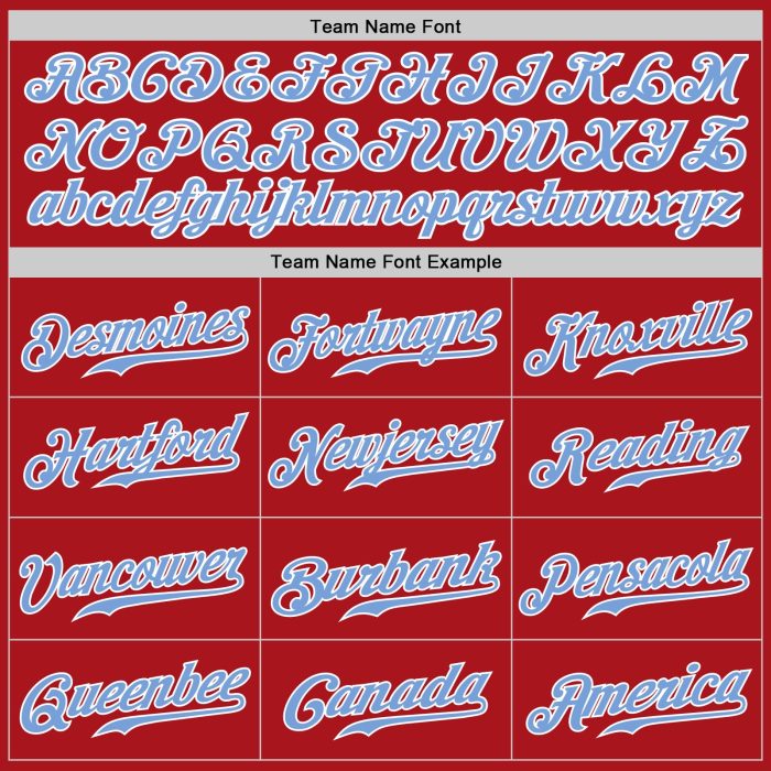 Authentic Custom Red Light Blue White Baseball Jersey for Men and Women Custom Red Light Blue-White Authentic Baseball Jersey - Image 4
