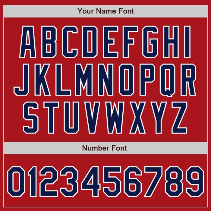 Custom Red Navy White Baseball Jersey - Authentic Style 9041 for Men Custom Red Navy-White Authentic Baseball Jersey Style - Image 5