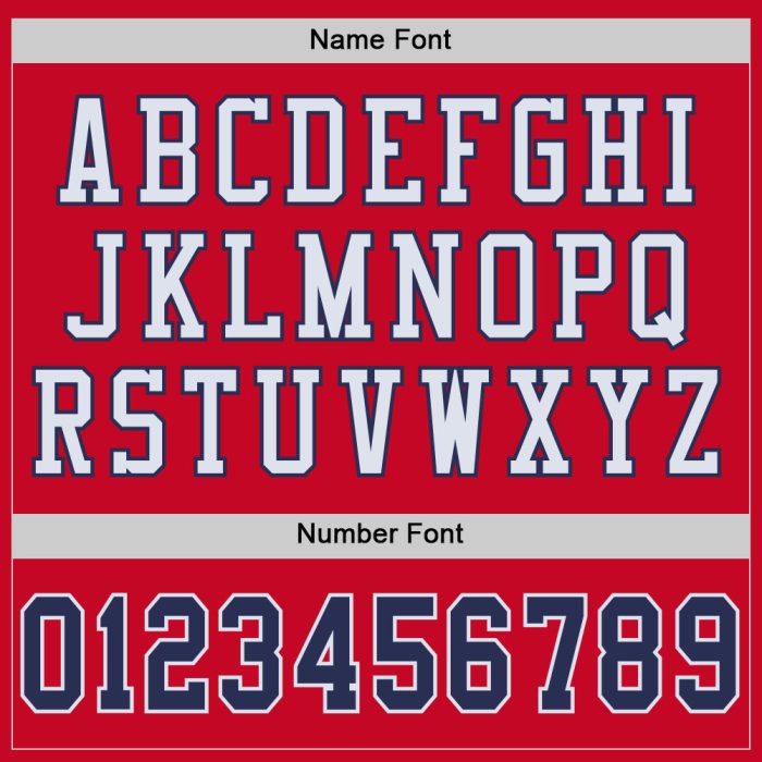 Custom Red Navy-White Authentic Throwback Football Jersey - Mesh Design, Stylish Sports Apparel Custom Red Navy-White Mesh - Image 4