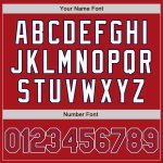 Custom Red-Navy Baseball Jersey - Authentic Team Apparel for Fans and Players Custom Red Red-Navy Authentic Baseball Jersey - Image 5