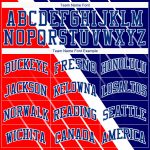 Custom Red Royal White Basketball Jersey Sublimation Round Neck Suit Custom Red Royal-White Round Neck Sublimation Basketball - Image 3