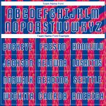 Custom Red Royal White Soccer Jersey Sublimation Uniform Style 6571 Custom Red Royal-White Sublimation Soccer Uniform Jersey - Image 4