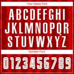 Custom Soccer Uniform Jersey - Red White Black Sublimation Design Custom Red White-Black Sublimation Soccer Uniform Jersey - Image 5