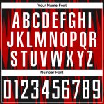 Red White Black Custom Soccer Uniform Jersey Sublimation Style 3416 Custom Red White-Black Sublimation Soccer Uniform Jersey - Image 5