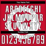 Custom Tunisian Flag Soccer Uniform Jersey - Red and Black Sublimation Design Custom Red White-Black Sublimation Tunisian - Image 5