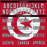 Custom Tunisian Flag Soccer Uniform Jersey - Red and Black Sublimation Design Custom Red White-Black Sublimation Tunisian - Image 4