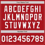 Custom Varsity Letterman Jacket Red White Full-Snap Bomber Style for Men Custom Red White Bomber Full-Snap Varsity Letterman - Image 5