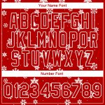 Custom Christmas 3D Bomber Varsity Jacket Red White Full-Snap Letterman Custom Red White Christmas 3D Bomber Full-Snap Varsity - Image 5