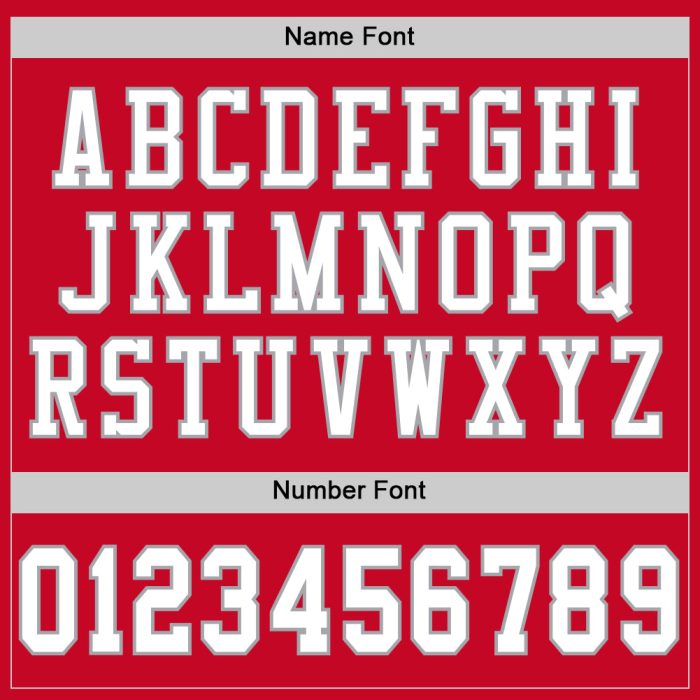 Custom Authentic Football Jersey - Red White Gray Mesh Throwback Design Custom Red White-Gray Mesh Authentic Throwback Football - Image 4