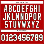 Custom Long Sleeve Performance T-Shirt in Red, White, and Kelly Green Custom Red White-Kelly Green Long Sleeve Performance - Image 5