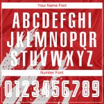 Custom Sublimation Soccer Jersey - Red and White Team Uniform Custom Red White Sublimation Soccer Uniform Jersey - Image 5