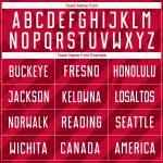 Custom Red White Soccer Jersey Sublimation Uniform, Style 6182 - Team Sports Apparel Custom Red White Sublimation Soccer - Image 4