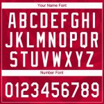 Custom Red White Two-Button Softball Jersey for Unisex - Comfortable and Stylish Athletic Wear Custom Red White Two-Button - Image 5