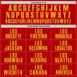 Custom Performance Golf Polo Shirt in Red and Yellow Color Combination Custom Red Yellow Performance Golf Polo Shirt - Image 4