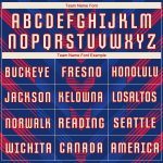 Custom Royal Red Soccer Jersey - Personalized Sublimation Uniform Custom Royal Cream-Red Sublimation Soccer Uniform Jersey - Image 4