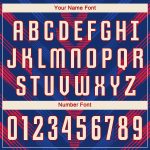 Custom Royal Red Soccer Jersey - Personalized Sublimation Uniform Custom Royal Cream-Red Sublimation Soccer Uniform Jersey - Image 5