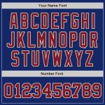 Royal Crimson-City Cream Authentic Baseball Jersey Custom Design for Sports Fans Custom Royal Crimson-City Cream Authentic - Image 5