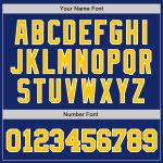 Custom Royal Gold-White Authentic Baseball Jersey for Men - Personalized Sports Apparel Custom Royal Gold-White Authentic - Image 5