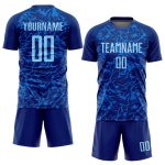 Light Blue Sublimation Soccer Jersey Custom Royal Style 8542 - Performance Uniform Custom Royal Light Blue Sublimation Soccer - Image 2