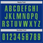 Neon Green Custom Performance Golf Polo Shirt for Men and Women Custom Royal Neon Green Performance Golf Polo Shirt - Image 5