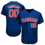 Custom Royal Red and White Baseball Jersey - Personalized Sports Jersey Discount Custom Royal Red-White Baseball Jersey-Discount