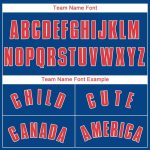 Custom Royal Red and White Baseball Jersey - Personalized Sports Jersey Discount Custom Royal Red-White Baseball Jersey-Discount - Image 5