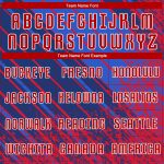 Custom Sublimation Soccer Jersey in Royal Red-White, Style 4101 - Personalized Sports Uniform for Teams Custom Royal Red-White - Image 4