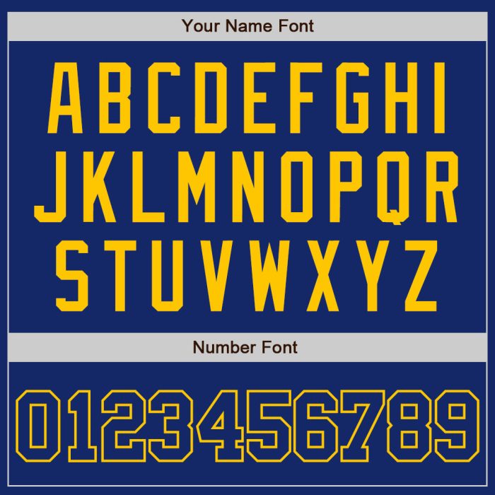 Custom Authentic Baseball Jersey - Royal Gold Stylish Design for Fans Custom Royal Royal-Gold Authentic Baseball Jersey - Image 5
