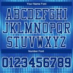 Custom Royal Light Blue Round Neck Basketball Jersey Sublimation Suit Custom Royal Royal-Light Blue Round Neck Sublimation - Image 4