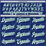 Custom Royal White Varsity Letterman Jacket Green Gray Full-Snap Bomber Custom Royal White Kelly Green-Gray Bomber Full-Snap - Image 4