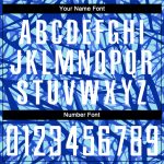 Custom Royal Light Blue Sublimation Soccer Uniform Jersey for Men and Women Custom Royal White-Light Blue Sublimation Soccer - Image 5