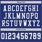 Custom Football Jersey - Authentic Royal White Mesh Design Custom Royal White Mesh Authentic Football Jersey - Image 4