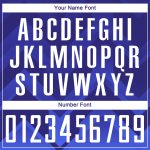 Royal White-Navy Custom Soccer Jersey Sublimation Uniform for Teams Custom Royal White-Navy Sublimation Soccer Uniform Jersey - Image 5