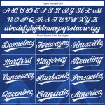 Custom Unisex Softball Jersey in Royal White-Navy Two-Button Design Custom Royal White-Navy Two-Button Unisex Softball Jersey - Image 4