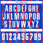 Custom Soccer Uniform Jersey White Red Sublimation Style 8575 - Personalized Home Kit Custom Royal White-Red Home Sublimation - Image 5